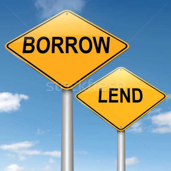 Lend or borrow. Stock photo © 72soul