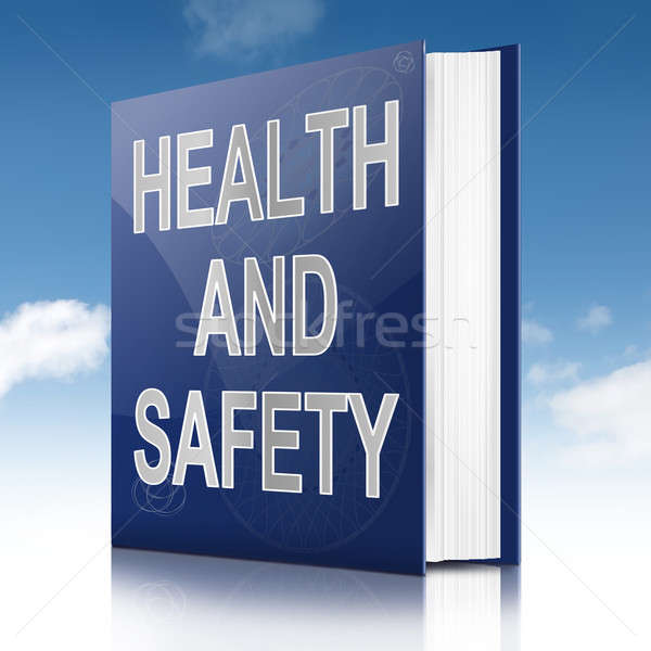 Health and safety text book. Stock photo © 72soul
