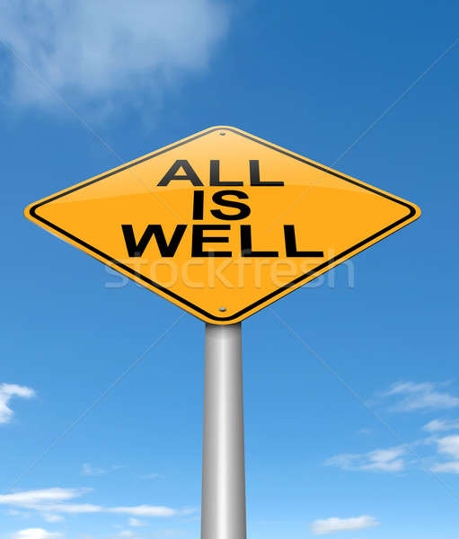 All is well. Stock photo © 72soul