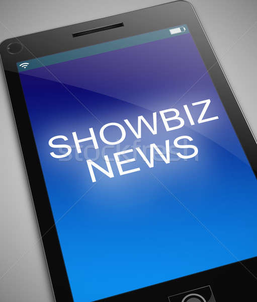 Showbiz news concept. Stock photo © 72soul