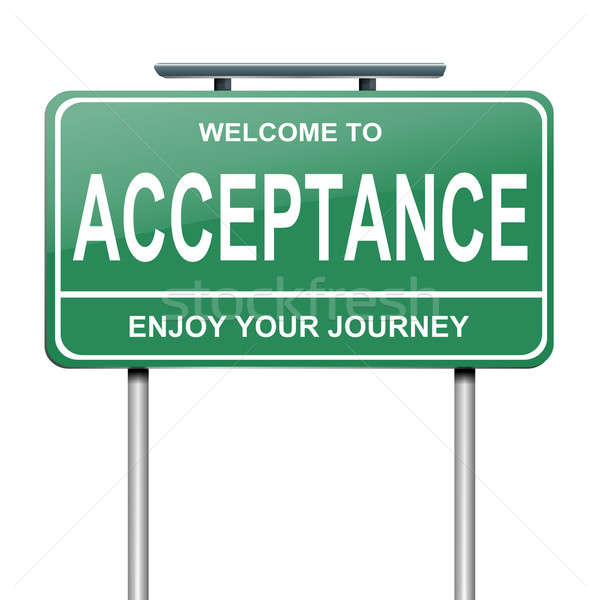 Acceptance concept. Stock photo © 72soul