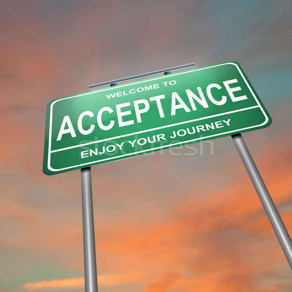 Acceptance concept. Stock photo © 72soul