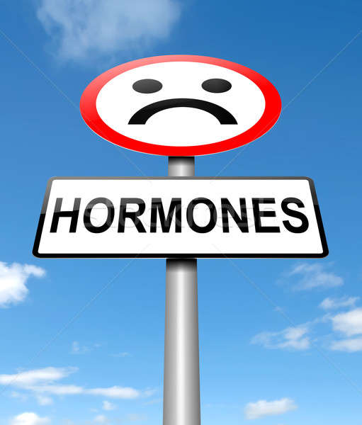 Hormones concept. Stock photo © 72soul