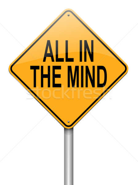All in the mind. Stock photo © 72soul