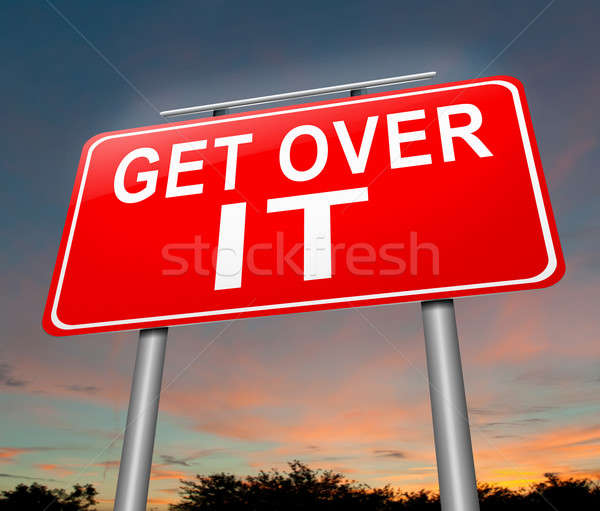 Get over it. Stock photo © 72soul