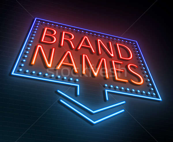 Brand names concept. Stock photo © 72soul