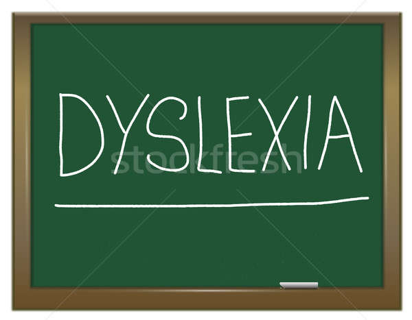 Dyslexia concept. Stock photo © 72soul