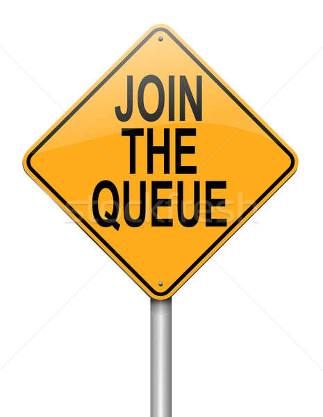 Join the queue. Stock photo © 72soul
