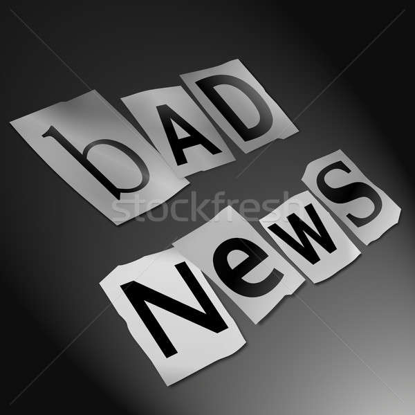 Bad news concept. Stock photo © 72soul