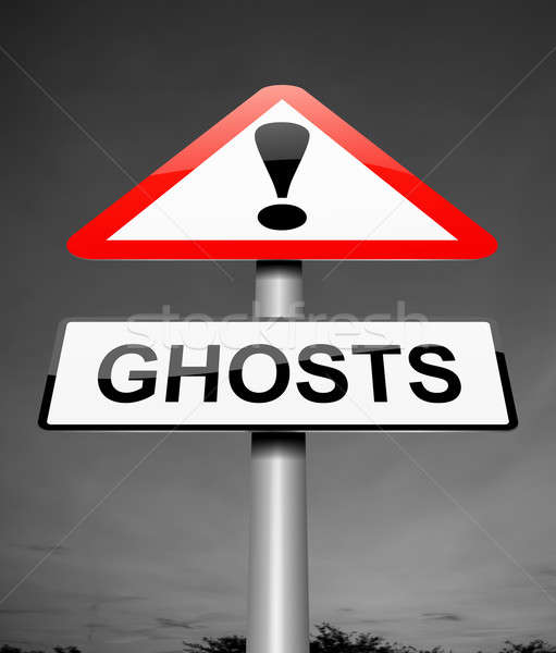 Stock photo: Ghost concept.