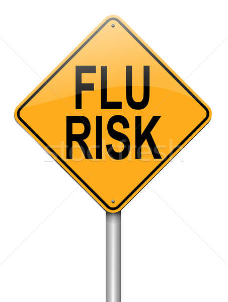 Flu alert concept. Stock photo © 72soul