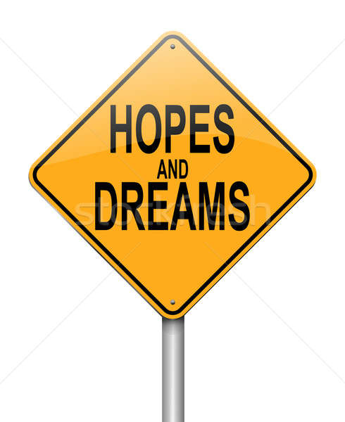 Hopes and dreams concept. Stock photo © 72soul
