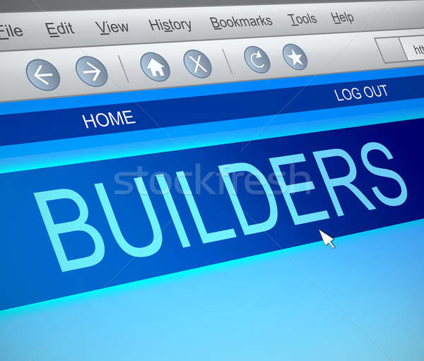 Builders concept. Stock photo © 72soul