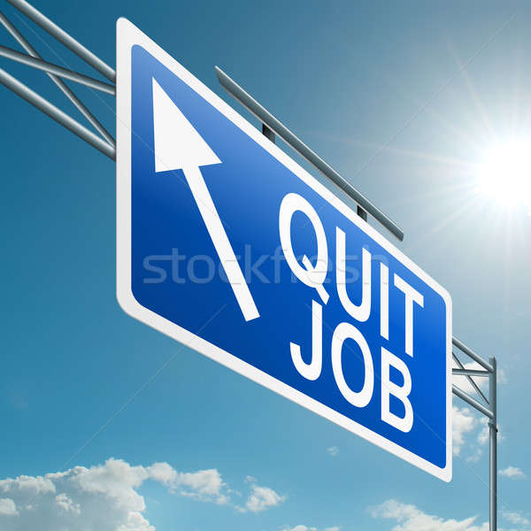 Quit job. Stock photo © 72soul