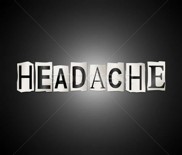 Headache concept. Stock photo © 72soul