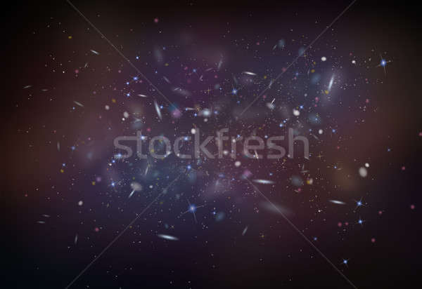 Galaxy background. Stock photo © 72soul