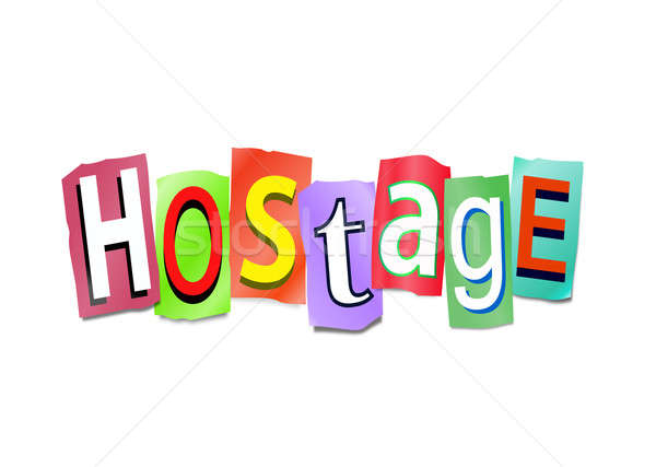 Hostage concept. Stock photo © 72soul