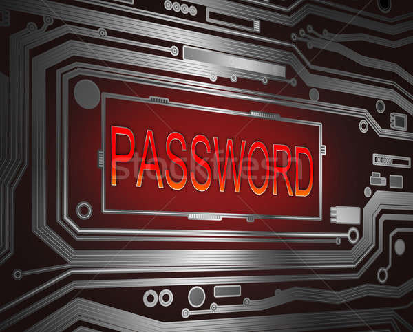 Password concept. Stock photo © 72soul