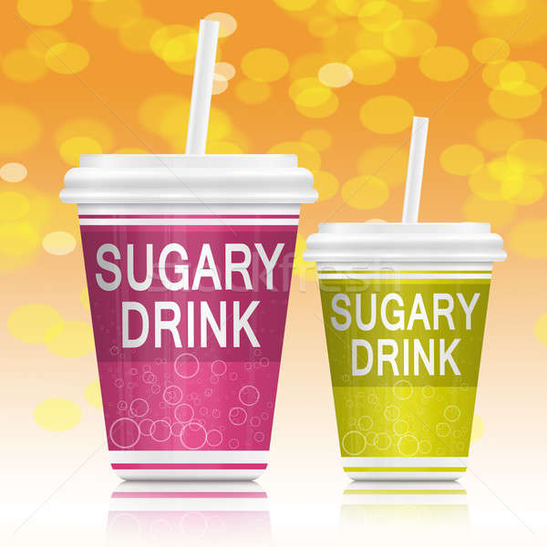 Sugary drinks. Stock photo © 72soul