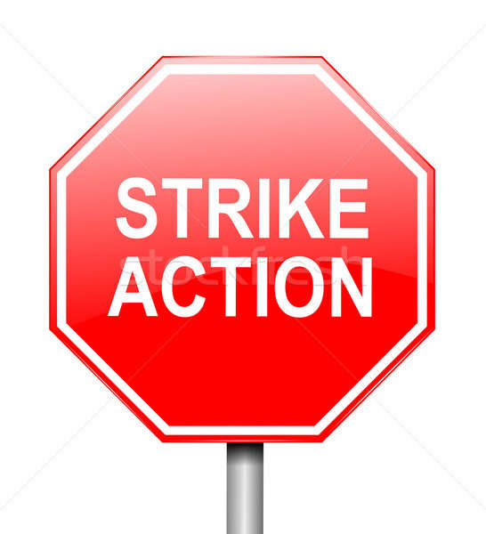 Strike concept. Stock photo © 72soul