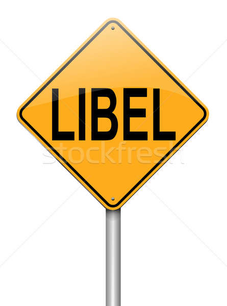 Libel concept. Stock photo © 72soul