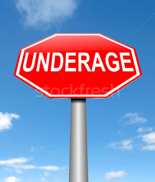 Underage concept. Stock photo © 72soul