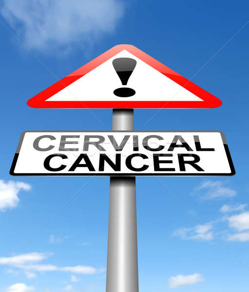 Cervical cancer sign concept. Stock photo © 72soul