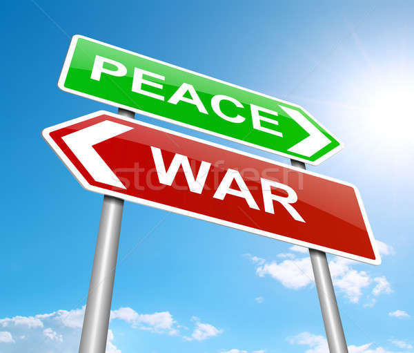 War or peace concept. Stock photo © 72soul