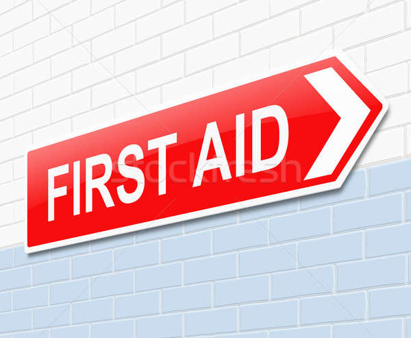 First aid concept. Stock photo © 72soul