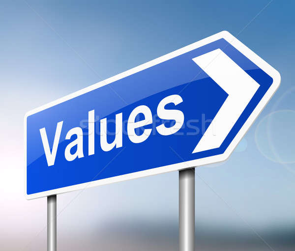 Values concept. Stock photo © 72soul