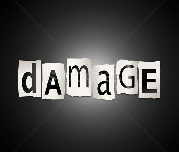 Damage concept. Stock photo © 72soul