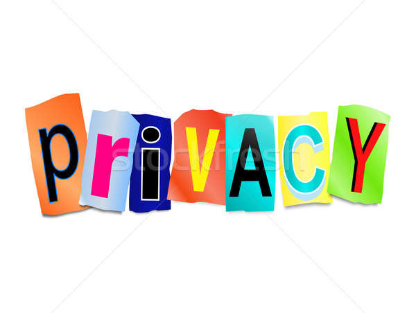 Privacy concept. Stock photo © 72soul