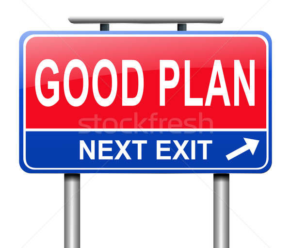 Good plan concept. Stock photo © 72soul