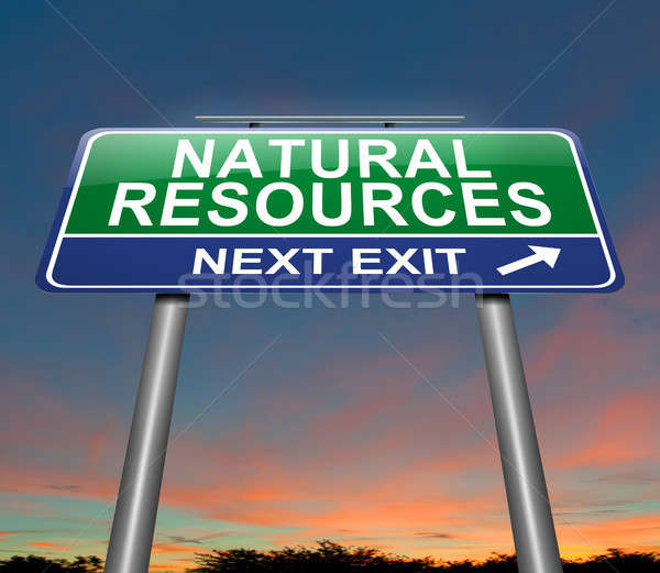 Natural resources concept. Stock photo © 72soul