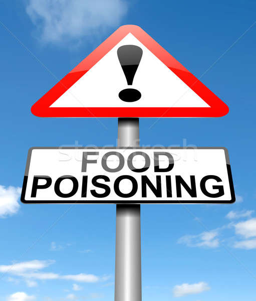 Stock photo: Food poisoning concept.