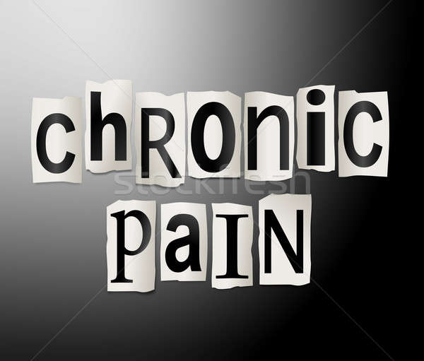 Chronic pain concept. Stock photo © 72soul