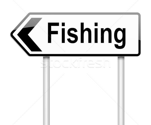 Fishing concept. Stock photo © 72soul