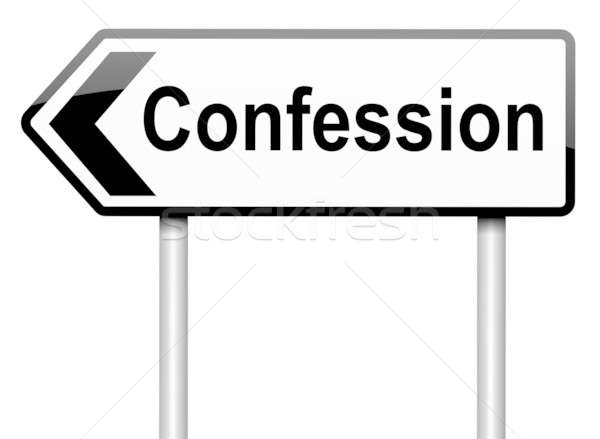 Confession concept. Stock photo © 72soul