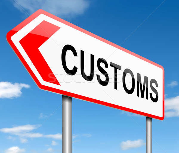 Customs concept. Stock photo © 72soul