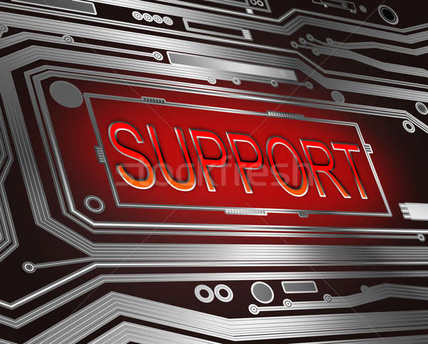 Support concept. Stock photo © 72soul