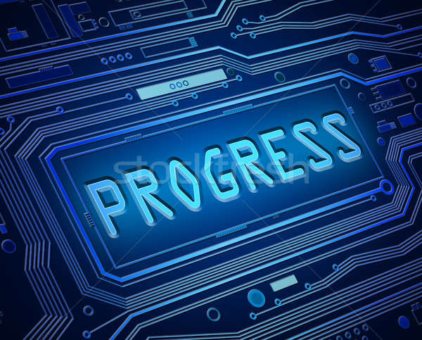 Technology progress concept. Stock photo © 72soul
