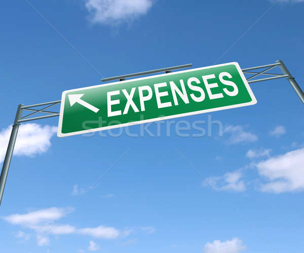 Expenses concept. Stock photo © 72soul