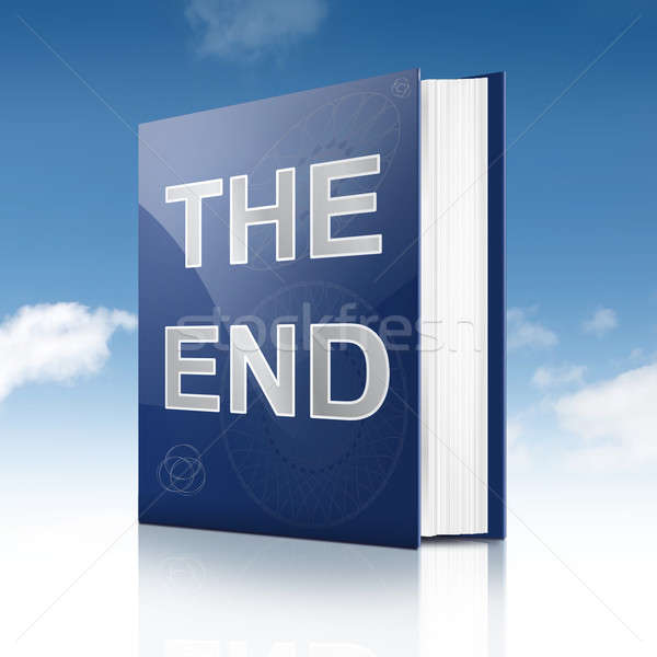 The end. Stock photo © 72soul