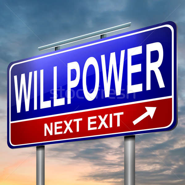Willpower concept. Stock photo © 72soul