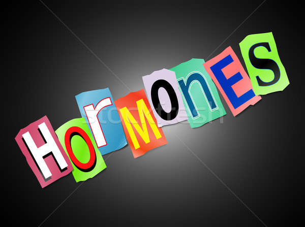 Hormones concept. Stock photo © 72soul