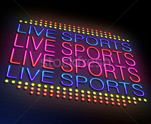 Live sports concept. Stock photo © 72soul