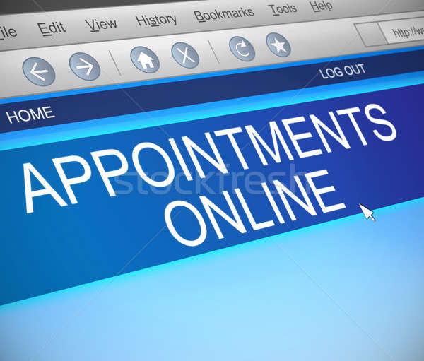 Online appointments concept. Stock photo © 72soul