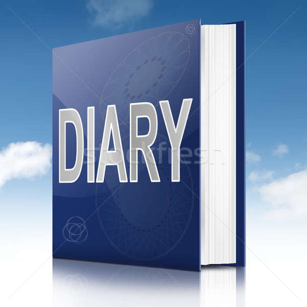 Diary book. Stock photo © 72soul