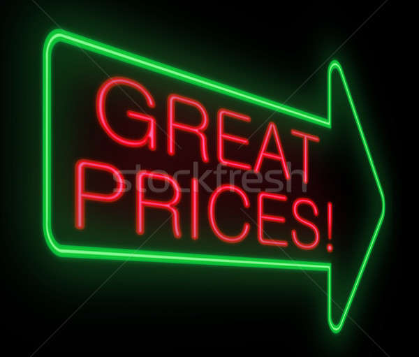 Great prices concept. Stock photo © 72soul