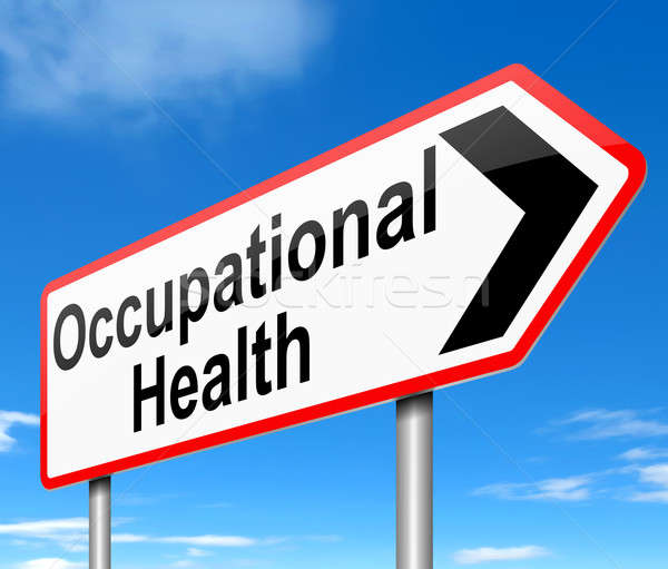 Stock photo: Occupational Health concept.